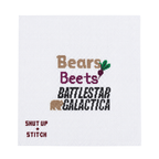Bears, Beets, Battlestar Galactica Needlepoint Canvas - The Office