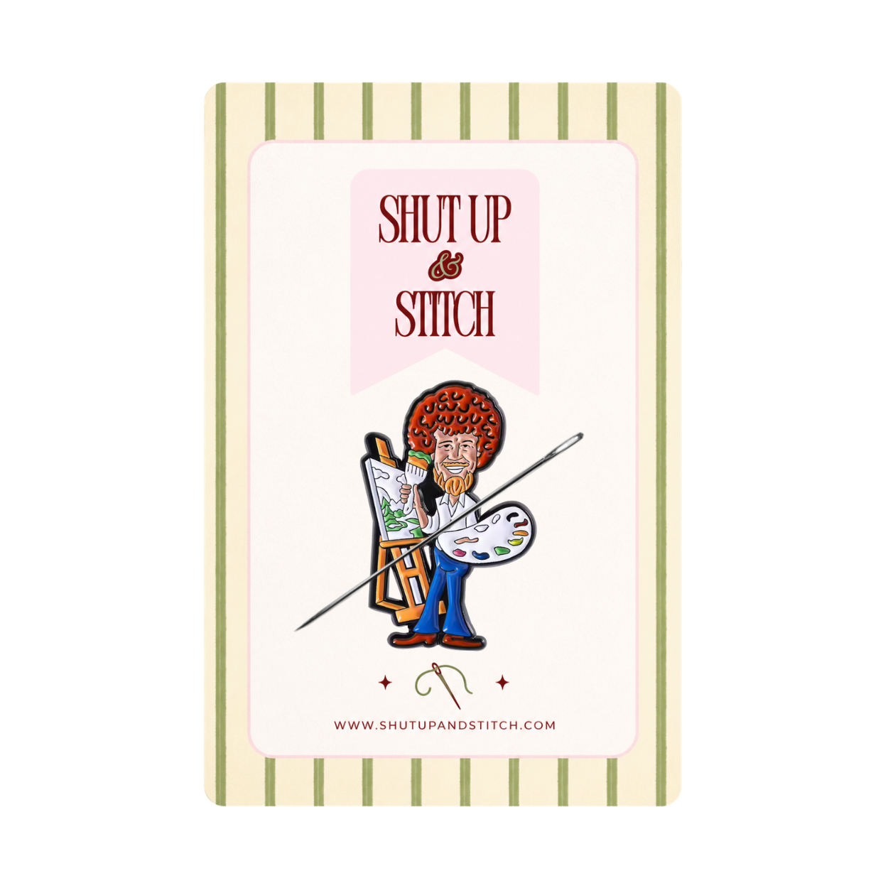 Bob Ross Needle Minder