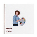 Bob Ross Needlepoint Canvas