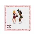 Bring It On Cheerleading Needlepoint Canvas