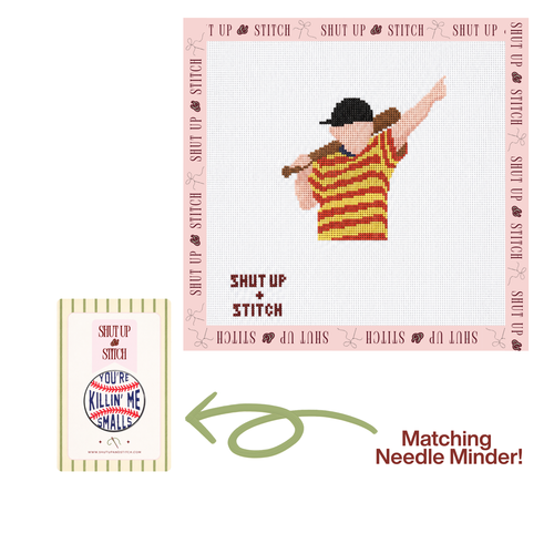 Calling His Shot Needlepoint Canvas – The Sandlot