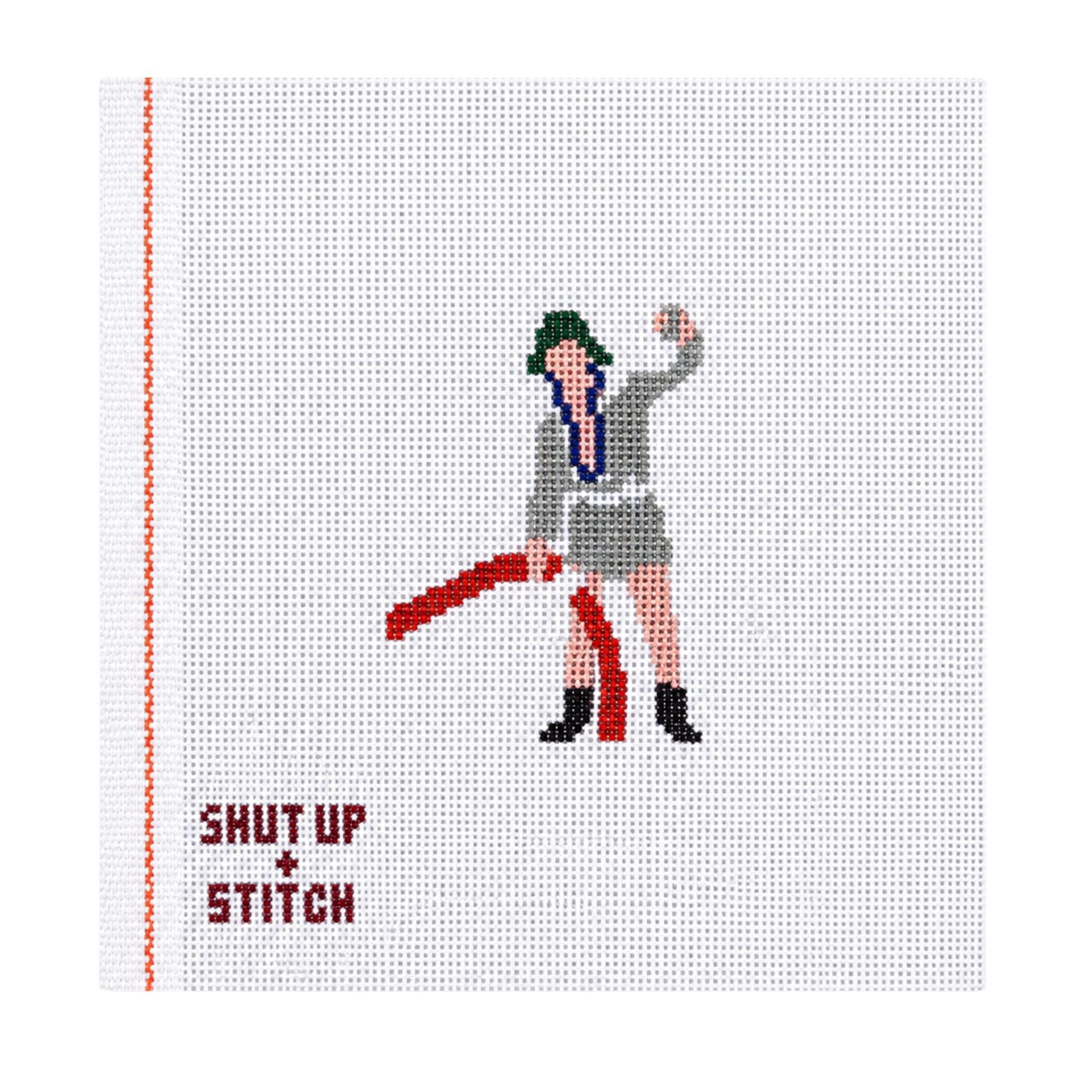Cousin Eddie Shitter’s Full National Lampoon’s Christmas Vacation Needlepoint Canvas