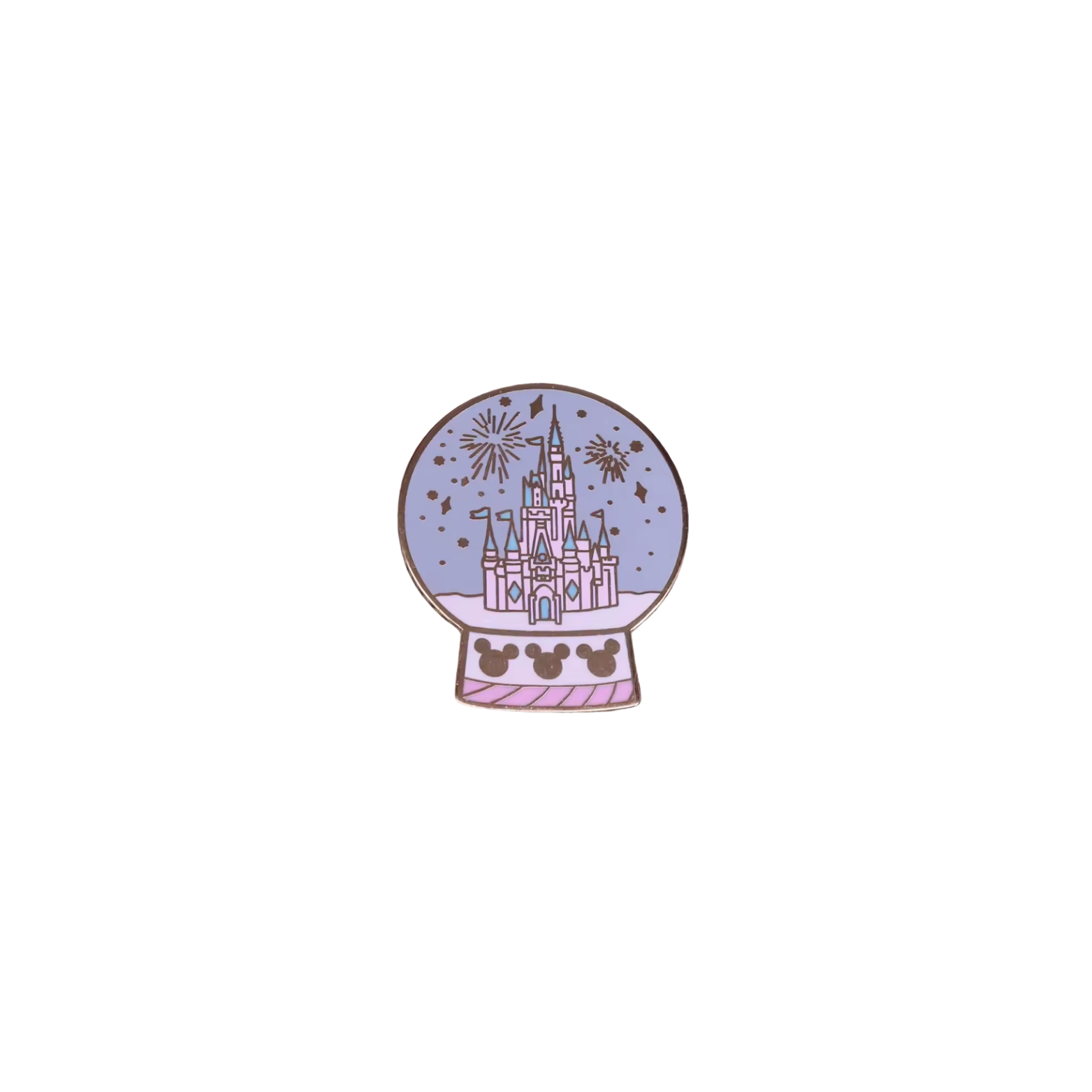 Disney Castle Snow Globe Needle Minder