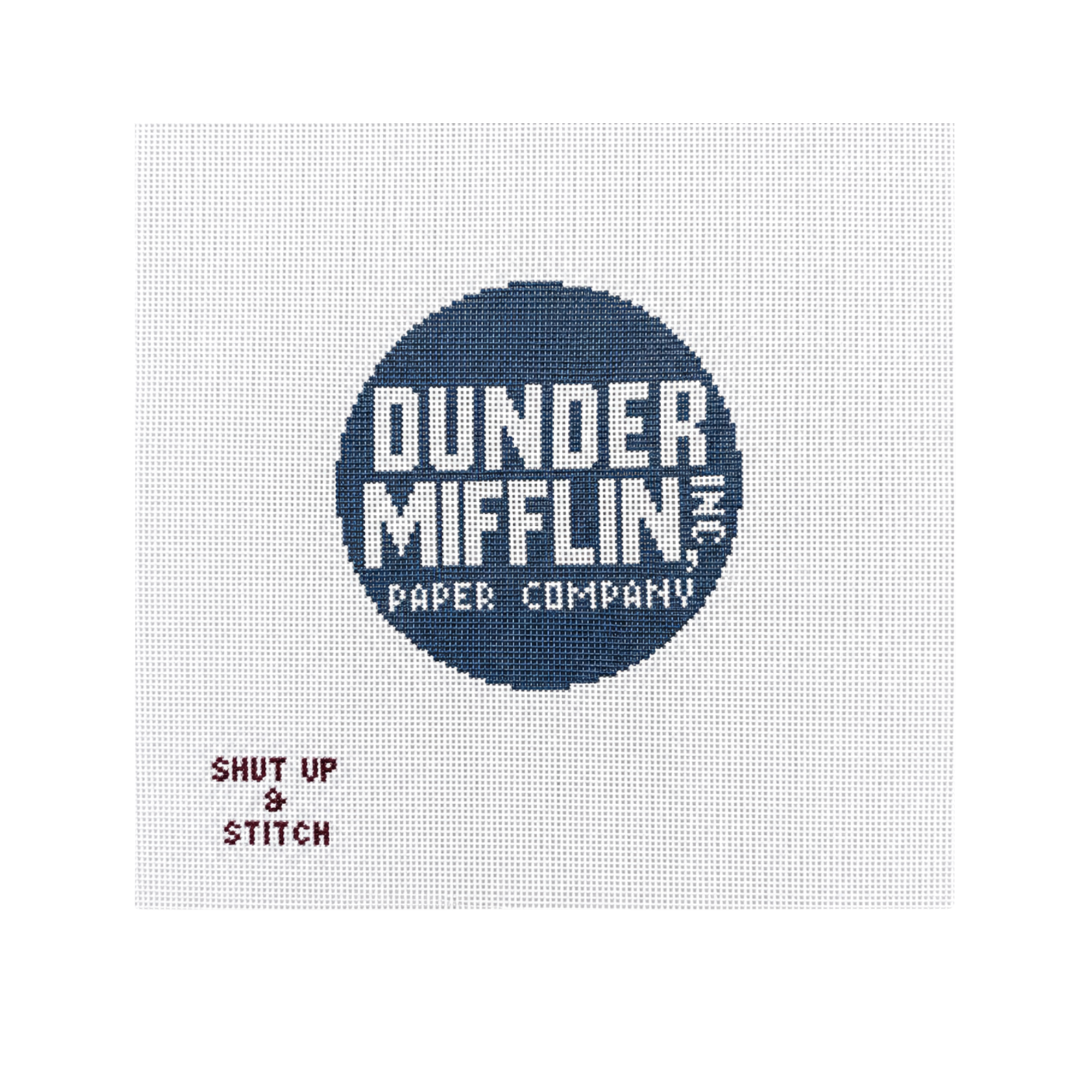 Dunder Mifflin Paper Company Needlepoint Canvas – The Office
