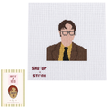 Dwight Schrute Needlepoint Canvas- The Office