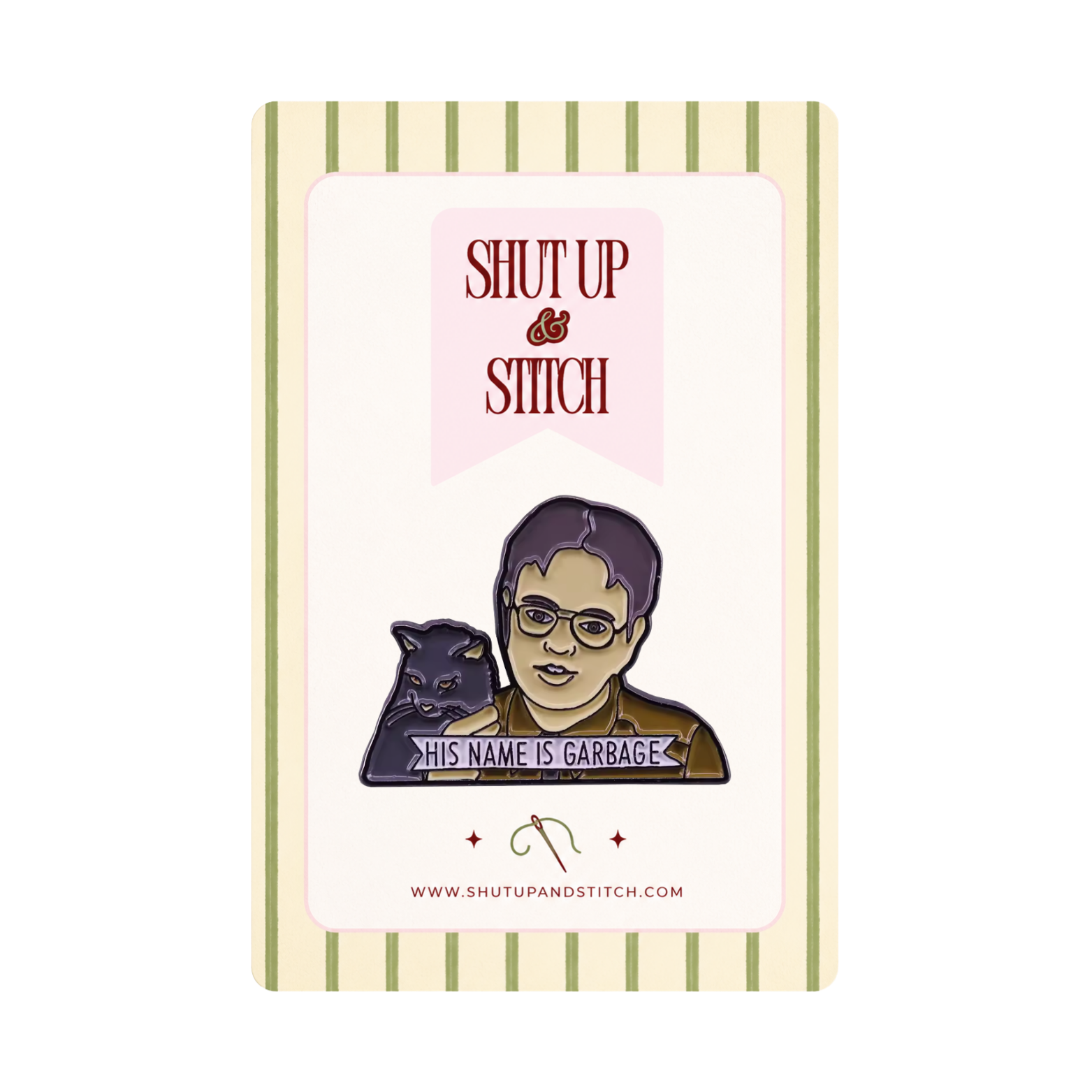 Dwight & Garbage Needle Minder – The Office