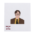 Dwight Schrute Needlepoint Canvas- The Office