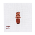 Fall Apple Cider Slushie & Cinnamon Sugar Donuts Needlepoint Canvas