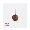 Fall Caramel Apple Needlepoint Canvas