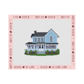 Gilmore Girls Stars Hollow Village- Lorelai & Rory’s House Needlepoint Canvas