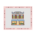 Gilmore Girls Stars Hollow Village- Weston’s Bakery Needlepoint Canvas
