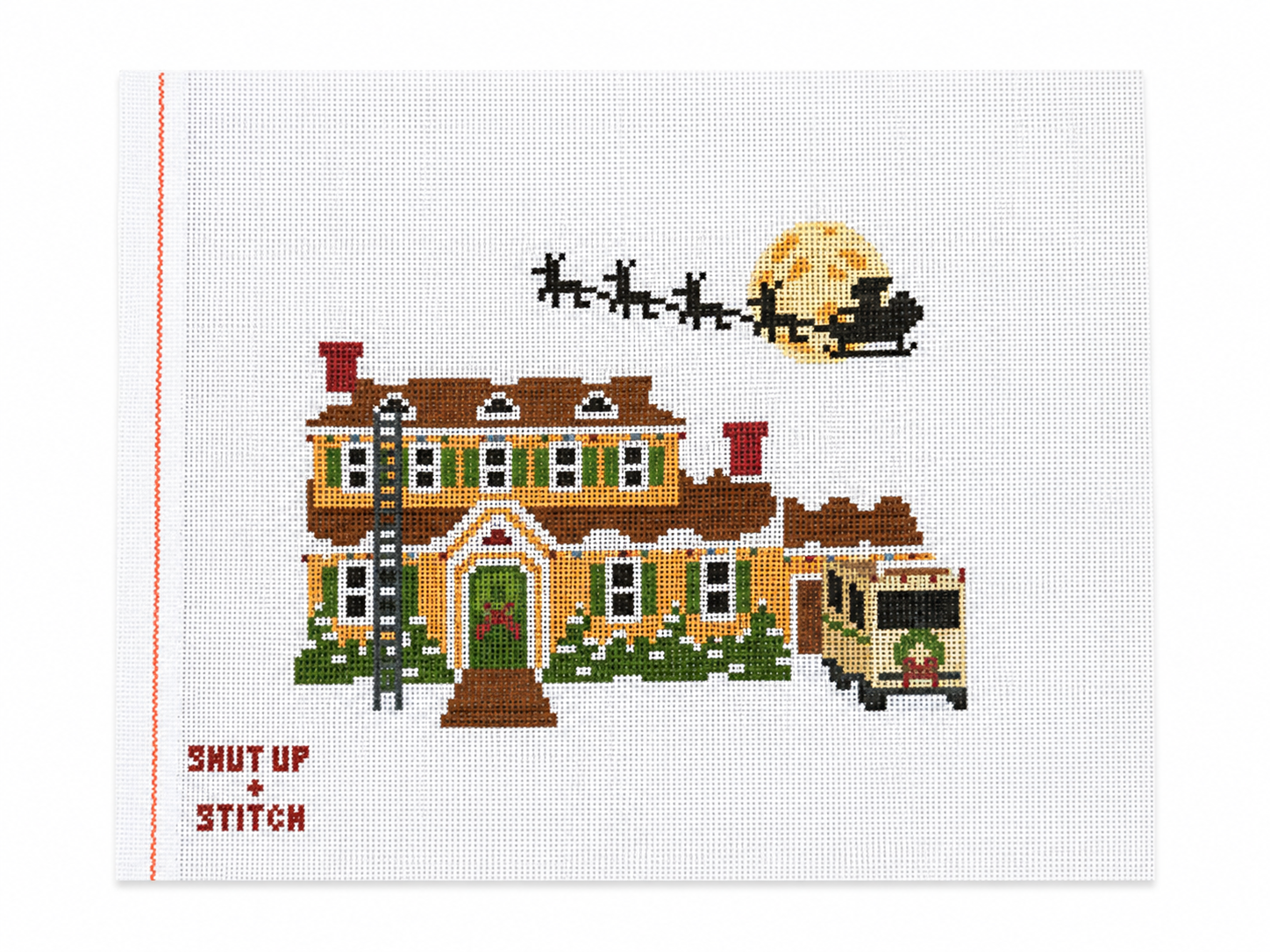 Griswold House National Lampoon’s Christmas Vacation Needlepoint Canvas