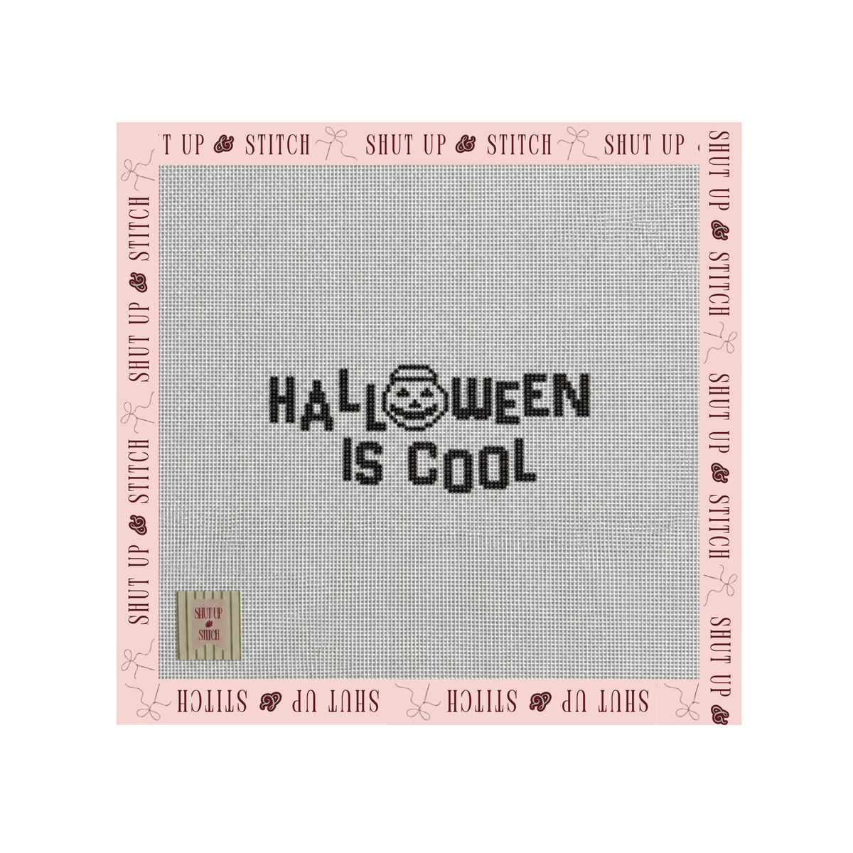 Halloweentown Halloween Is Cool Marnie Quote Needlepoint Canvas- Disney