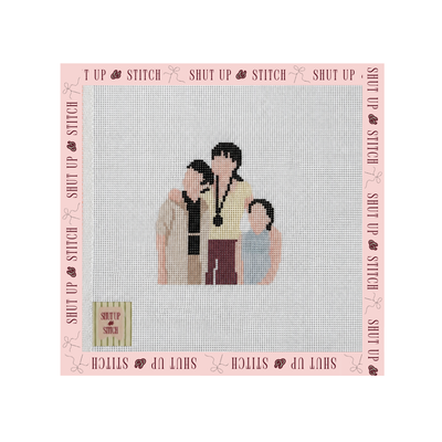Halloweentown Marnie, Dylan & Sophie Needlepoint Canvas- Disney Halloween