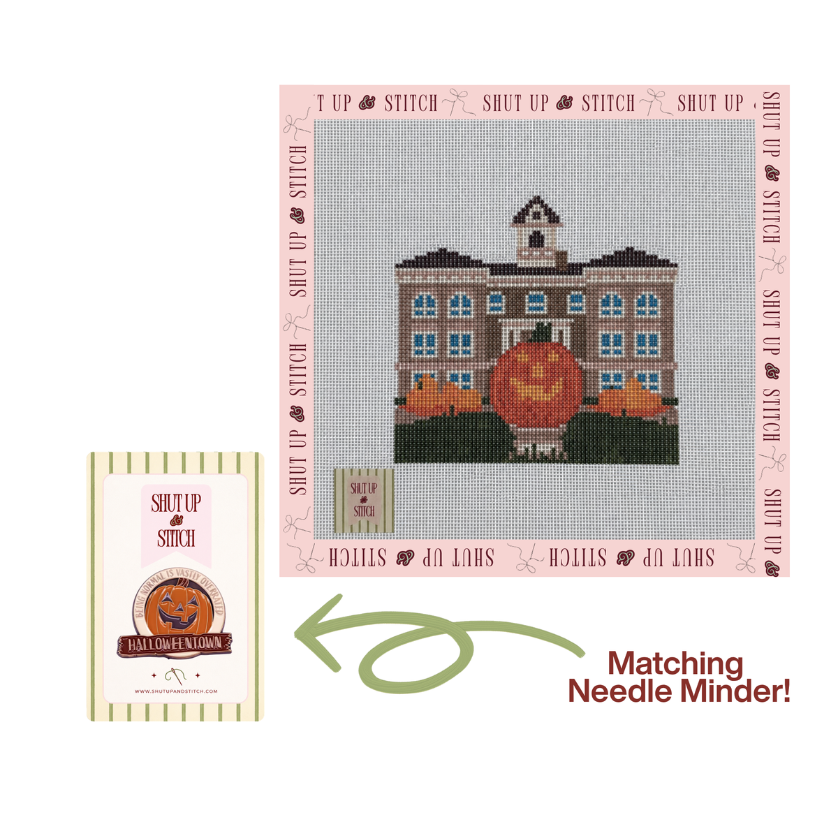 Halloweentown Needlepoint Canvas - Disney