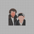 Harry & Marv Home Alone Needlepoint Canvas
