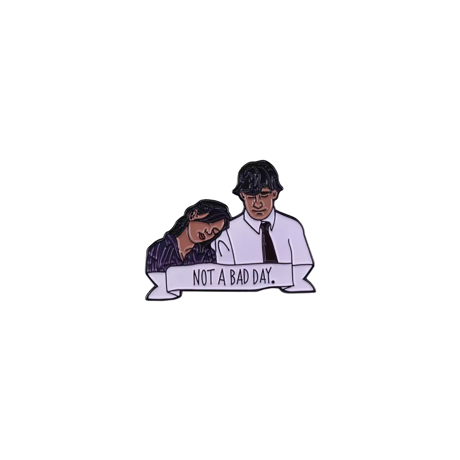 Jim & Pam "Not a Bad Day" Needle Minder – The Office