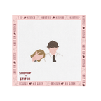 Jim & Pam "Not a Bad Day" Needlepoint Canvas - The Office