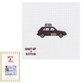 Little Nero's Pizza Car Needlepoint Canvas-  Home Alone