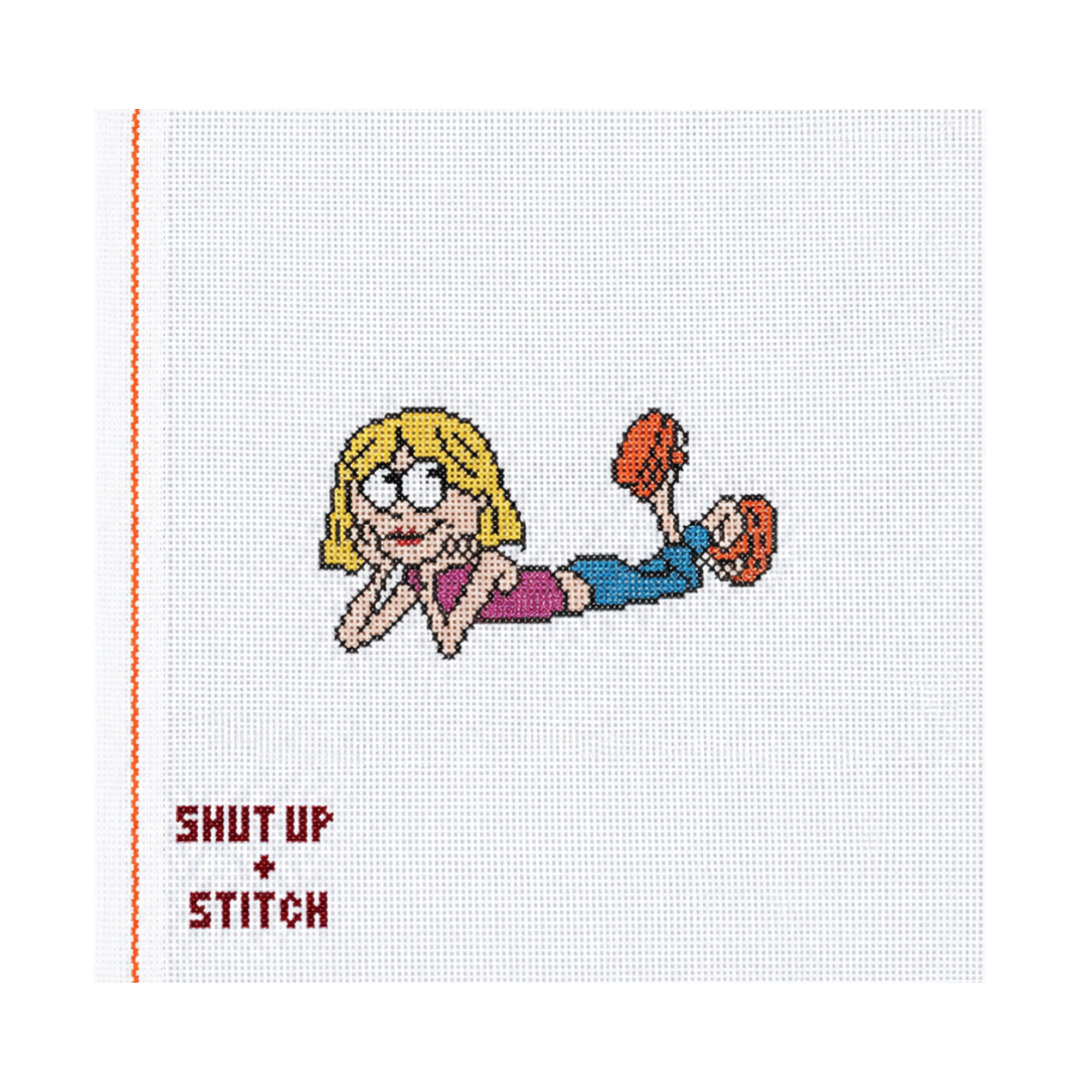 Lizzie McGuire Inspired Needlepoint Canvas