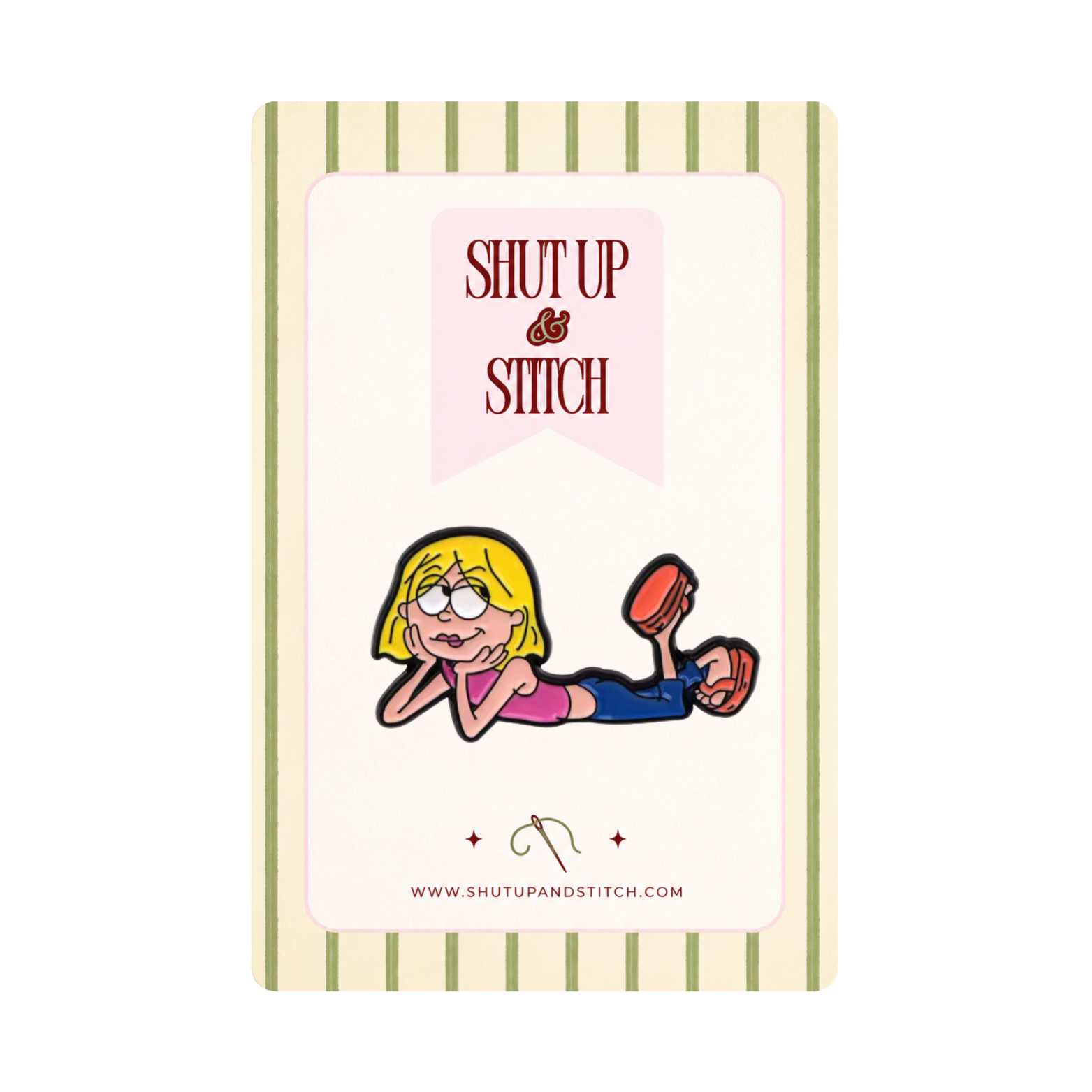 Lizzie McGuire Inspired Needlepoint Canvas