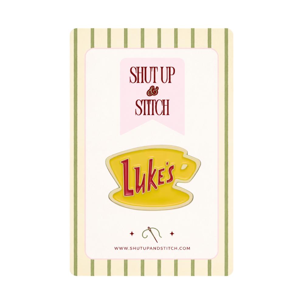 Gilmore Girls Stars Hollow Village- Luke’s Diner Needlepoint Canvas