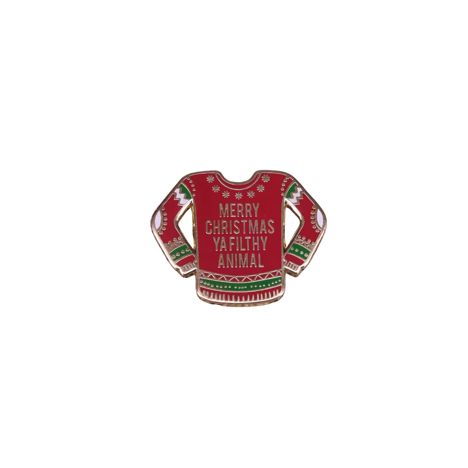 "Merry Christmas Ya Filthy Animal" Needle Minder – Home Alone