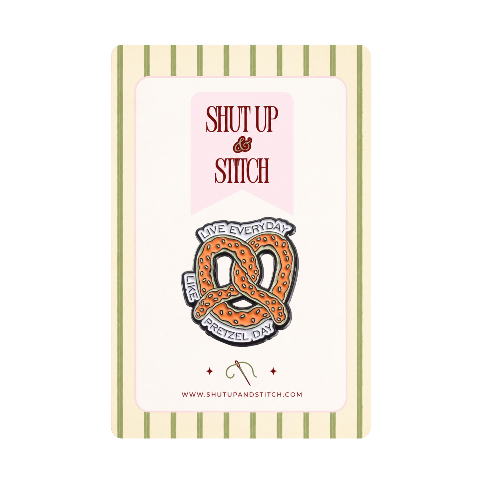 Pretzel Day Needle Minder – The Office