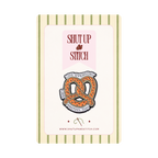 Pretzel Day Needlepoint Canvas- The Office