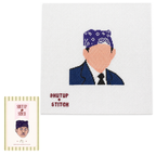 Prison Mike Needlepoint Canvas – The Office With Matching Needle Minder