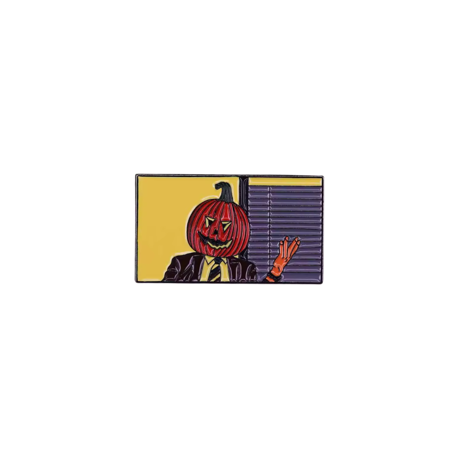 Pumpkin Head Dwight Needle Minder – The Office