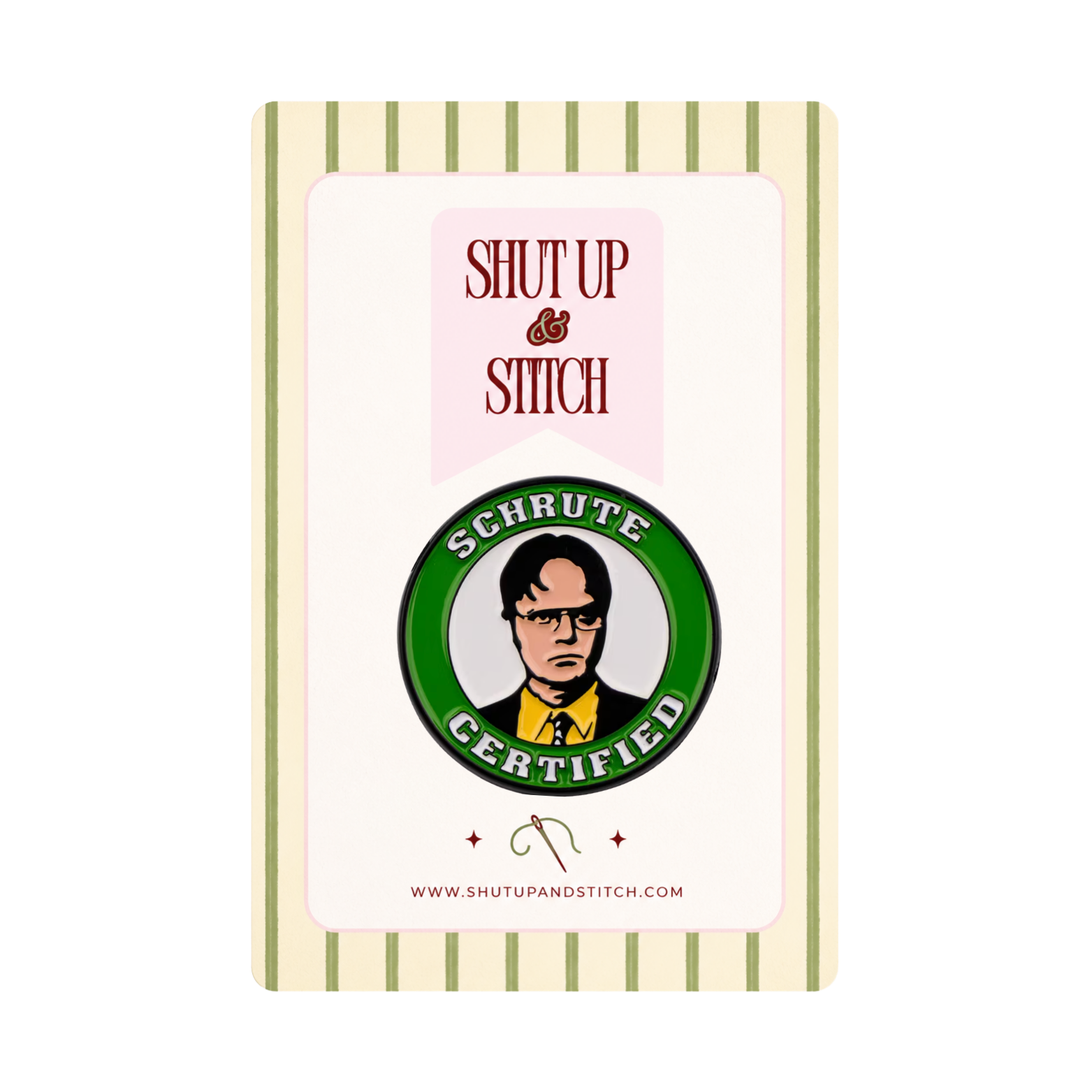 Schrute Certified Needle Minder – The Office