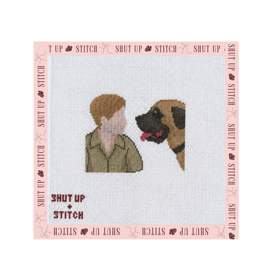 Smalls & The Beast Needlepoint Canvas- The Sandlot