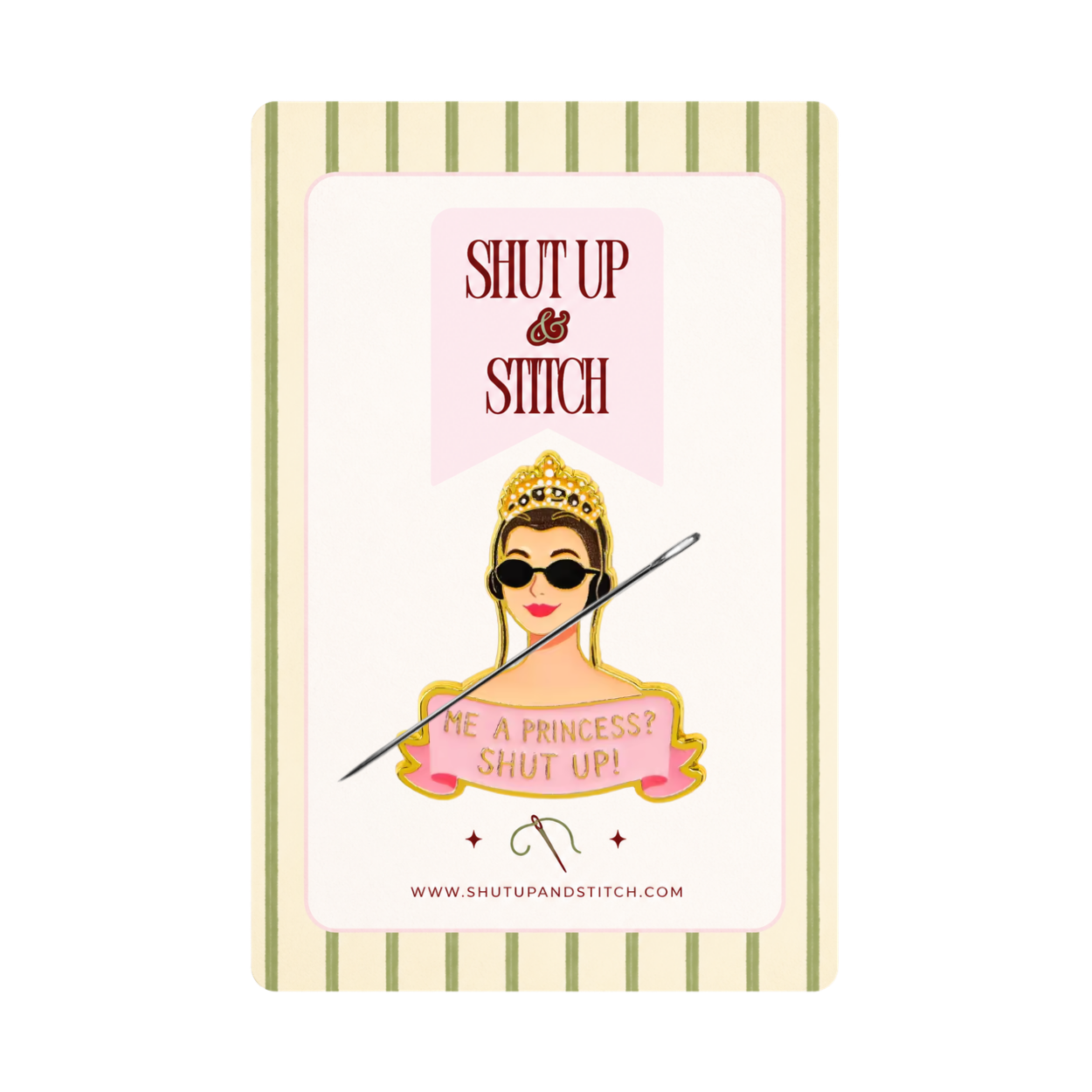The Princess Diaries "Me? A Princess? Shut Up!" Needle Minder