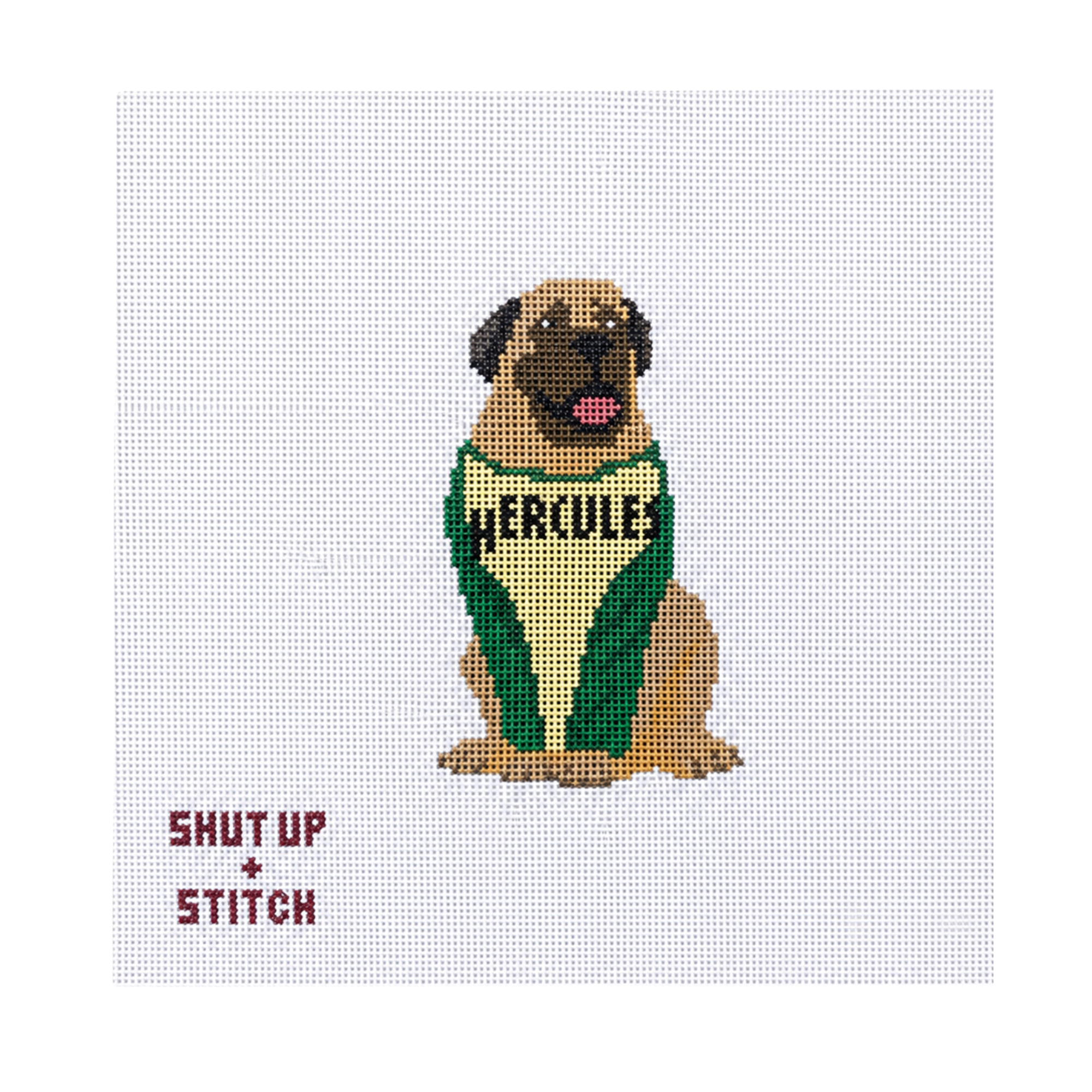 The Sandlot "The Beast" Hercules Needlepoint Canvas